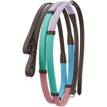 Camelot Ice Colors Rubber Grip Reins